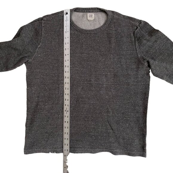 Gap Men's 100% Cotton Sweater | Gray | Size Large - Picture 7 of 7